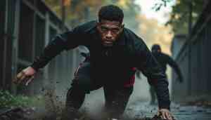 dalton smith doit rester vigilant pour éviter le piège astucieusement tendu par subriel matias lors de leur affrontement intense.