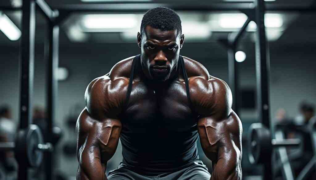 découvrez francis ngannou et sa silhouette impressionnante dévoilée lors de ses entraînements intensifs, un aperçu de sa préparation physique exceptionnelle.
