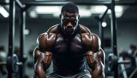 découvrez francis ngannou et sa silhouette impressionnante dévoilée lors de ses entraînements intensifs, un aperçu de sa préparation physique exceptionnelle.