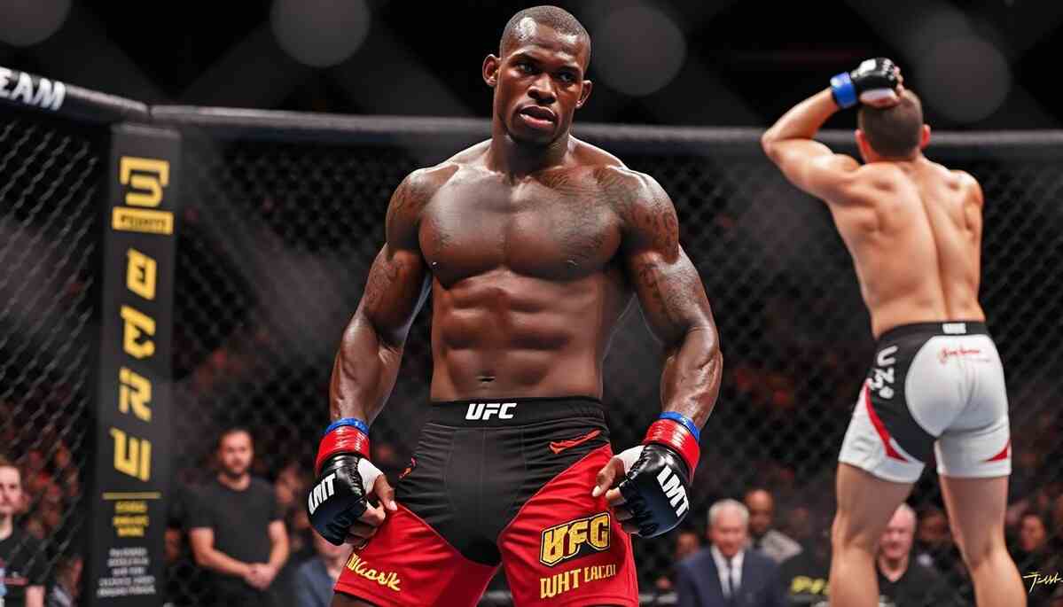 revivez le retour triomphal d'israel adesanya à l'ufc seattle face à un redoutable frappeur, un combat intense à ne pas manquer pour les fans d'arts martiaux mixtes.