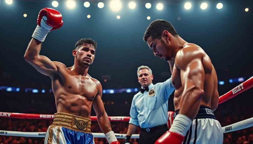 raymond muratalla remporte une victoire serrée par décision majoritaire contre andy cruz, dans un combat intense et disputé.