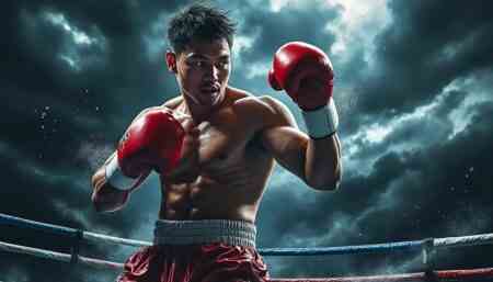 découvrez rodex piala, prêt à affronter liam wilson dans un combat épique où il porte le lourd fardeau du typhon sur le ring. une confrontation intense à ne pas manquer !